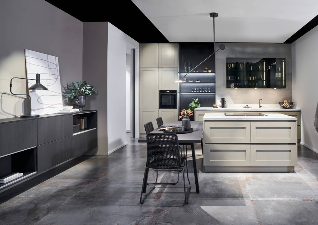 HAMPTON SELECTION-GL Umbra-natur  MONTREAL Feineiche-schwarz